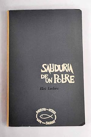 Seller image for Sabiduria de un pobre for sale by Alcan Libros