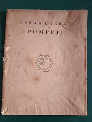 Pompeji: Eine Gedicht-Reihe. Vom Autor signiertes Exemplar.