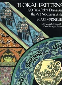 Imagen del vendedor de Floral Patterns: 120 Full Color Designs in the Art Nouveau Style (Dover Pictorial Archive Series) a la venta por WeBuyBooks