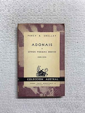 Imagen del vendedor de Adonais y otros poemas breves a la venta por Campbell Llibres