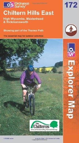 Seller image for Chiltern Hills East (Explorer Maps): Sheet 172 (OS Explorer Map) for sale by WeBuyBooks