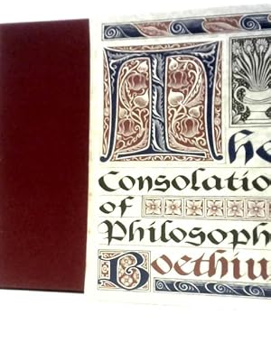 Seller image for The Consolation Of Philosophy for sale by World of Rare Books