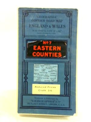Seller image for Contour Road Map of England: Eastern Counties, No. 7 for sale by World of Rare Books