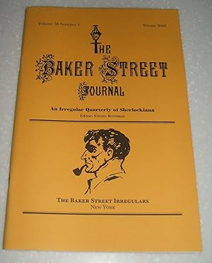 The Baker Street Journal for Winter 2008 // The Photos in this listing are of the magazine that i...