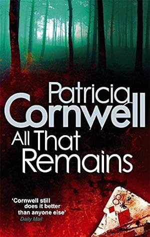 Seller image for All That Remains: Scarpetta 3 for sale by WeBuyBooks 2