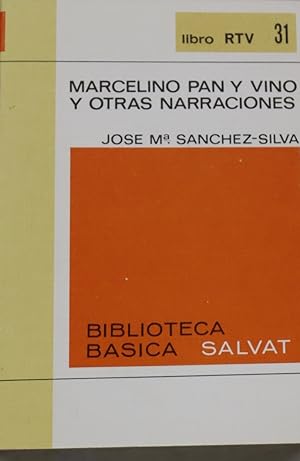 Imagen del vendedor de Marcelino Pan y Vino y otras narraciones a la venta por Librera Alonso Quijano