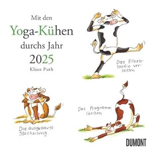 Immagine del venditore per Mit den Yoga-Khen durchs Jahr 2025 - Wandkalender - Quadratformat 23 x 23 cm venduto da AHA-BUCH GmbH