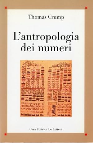 Imagen del vendedor de L'antropologia dei numeri. a la venta por LIBET - Libreria del Riacquisto