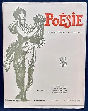 Poésie - Cahiers mensuels illustrés - Décembre 1936 -