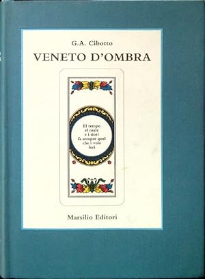 Bild des Verkufers fr Veneto d'ombra zum Verkauf von Librodifaccia