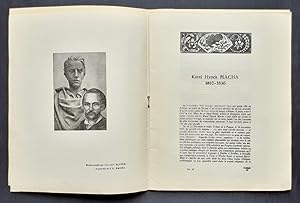 Poésie - Cahiers mensuels illustrés - Novembre 1937 : Cahier tchèque consacré au poète Karel Hyne...