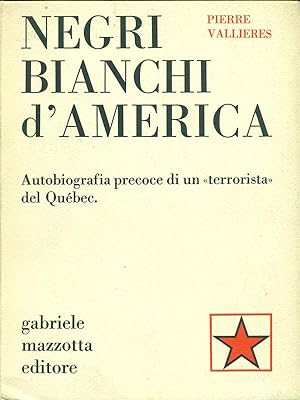 Seller image for Negri bianchi d'America for sale by Librodifaccia