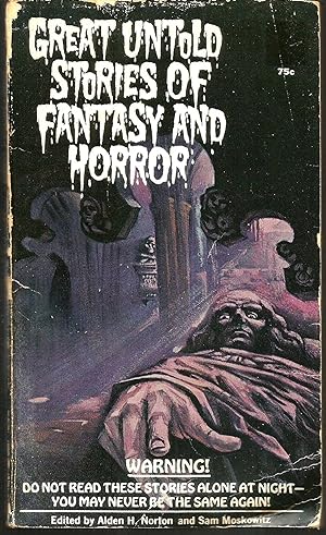 Imagen del vendedor de Great Untold Stories of Fantasy and Horror a la venta por Redux Books
