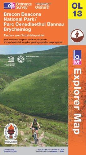 Seller image for Brecon Beacons National Park - Eastern Area (OS Explorer Map): OL13 for sale by WeBuyBooks