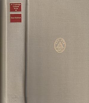 Image du vendeur pour Opus Maximum (The Collected Works of Samuel Taylor Coleridge, No. 15) mis en vente par Book Booth