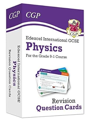 Bild des Verkufers fr Edexcel International GCSE Physics: Revision Question Cards: for the 2024 and 2025 exams (CGP IGCSE Physics) zum Verkauf von WeBuyBooks