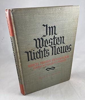 Seller image for Im Westen Nichts Neues(All Quiet on the Western Front) - Abridged Edition for sale by Lost Paddle Books, IOBA