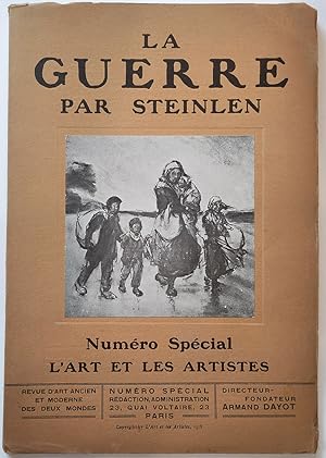 Image du vendeur pour L'art et les artistes. Numro spcial : La guerre par Steinlen. (lithographie originale sur japon) mis en vente par Librairie Lis Tes Ratures