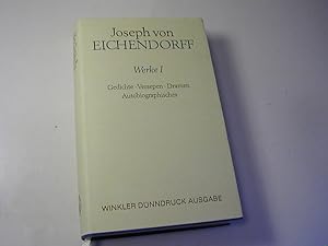 Seller image for Werke 1: Gedichte, Versepen, Dramen, Autobiographisches. Nach d. Ausg. letzter Hand unter Hinzuziehung d. Erstdr. for sale by Antiquariat Fuchseck