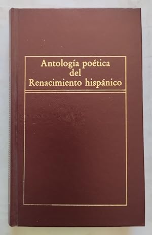 Seller image for Antologa potica del Renacimiento hispnico for sale by Librera Ofisierra