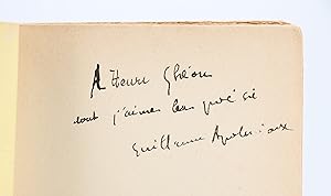 Image du vendeur pour Alcools. Pomes 1898-1913 mis en vente par Librairie Le Feu Follet