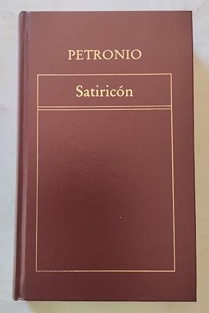 Imagen del vendedor de Satiricn a la venta por Librera Ofisierra