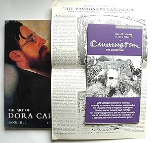 Image du vendeur pour The Art of Dora Carrington. Foreward by Michael Holroyd. mis en vente par Roe and Moore