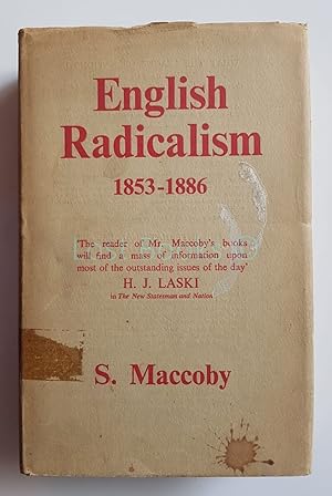 Seller image for English Radicalism, 1853-1886 for sale by All Lost Books