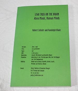 Seller image for Star Trek on the Brain: Alien Minds, Human Minds for sale by Russell Street Books