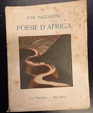 Immagine del venditore per POESIE D'AFRICA. venduto da studio bibliografico pera s.a.s.