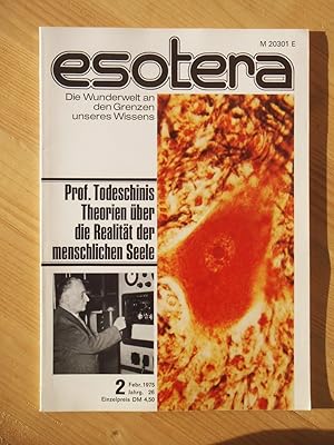 Zeitschrift "esotera" Heft 2, Feb. 1975, 26. Jahrgang