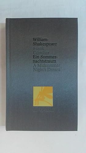 Bild des Verkufers fr EIN SOMMERNACHTSTRAUM/ A MIDSUMMER NIGHT S DREAM (GESAMTAUSGABE, BAND 2). zum Verkauf von Buchmerlin