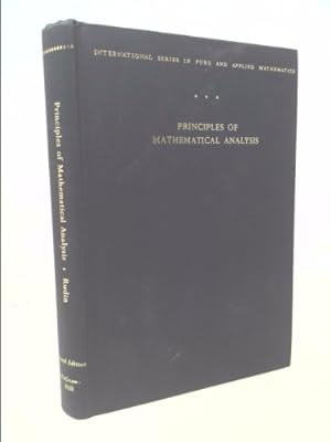 Bild des Verkufers fr Principles of Mathematical Analysis. Second Edition zum Verkauf von ThriftBooksVintage