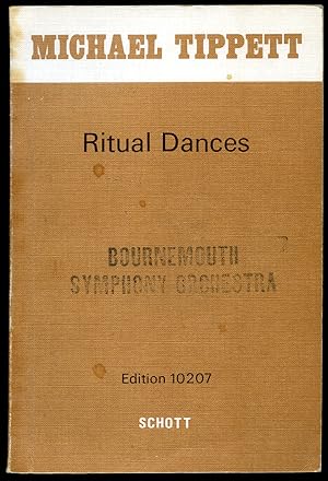 Image du vendeur pour Michael Tippett Ritual Dances for Orchestra (with optional chorus), from the Opera The Midsummer Marriage | Full Miniature Pocket Score | Schott & Co. Study Score Edition No. 10207 | S. & Co. 5704 mis en vente par Little Stour Books PBFA Member