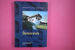 Bild des Verkufers fr ARCHITEKTUR IM 20. JAHRHUNDERT. , Bd.1, sterreich zum Verkauf von Butterfly Books GmbH & Co. KG