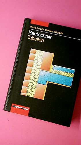 Bild des Verkufers fr BAUTECHNIK-TABELLEN. zum Verkauf von Butterfly Books GmbH & Co. KG