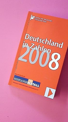 Bild des Verkufers fr DEUTSCHLAND IN ZAHLEN 2008. zum Verkauf von Butterfly Books GmbH & Co. KG