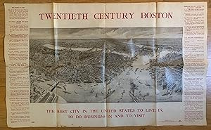 [Birds' Eye-view with Description] Twentieth Century Boston--the Best City in the United States t...