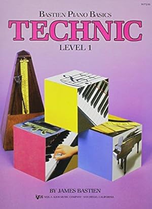 Bild des Verkufers fr Bastien Piano Basics: Technic Level 1 zum Verkauf von WeBuyBooks