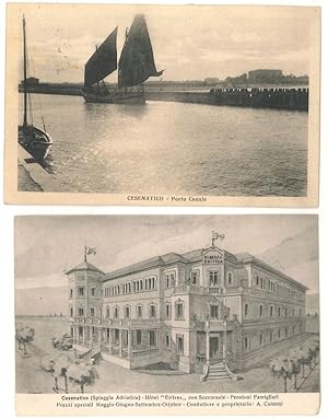Bild des Verkufers fr 2 Postkarten zum Verkauf von Antiquariat Burgverlag