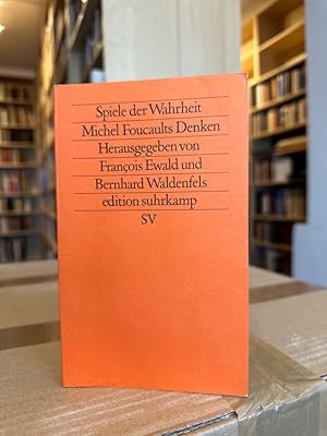 Seller image for Spiele der Wahrheit. Michel Foucaults Denken (edition suhrkamp) for sale by PlanetderBuecher