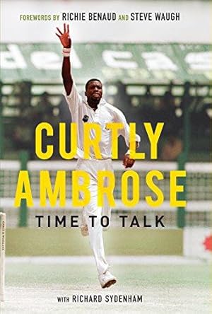 Bild des Verkufers fr Sir Curtly Ambrose: The Autobiography: Time to Talk zum Verkauf von WeBuyBooks