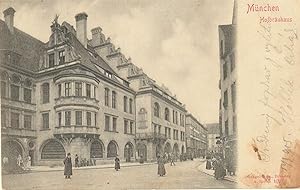 Bild des Verkufers fr Mnchen. Hofbruhaus. zum Verkauf von Antiquariat Burgverlag