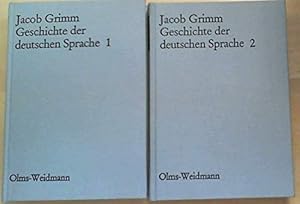 Image du vendeur pour Smtliche Werke / Die Werke Jacob Grimms: Geschichte der deutschen Sprache (2 Bnde) mis en vente par PlanetderBuecher