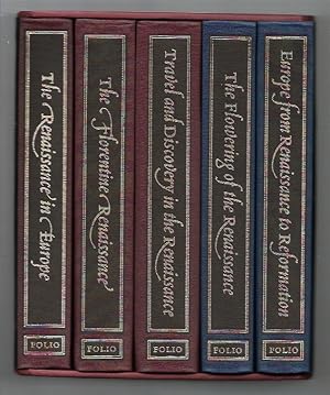 Bild des Verkufers fr The Story of the Renaissance. (Five Volumes) Europe from the Renaissance to Reformation, Travel and Discovery in the Renaissance, Renaissance in Europe, Flowering of the Renaissance, Florentine Renaissance zum Verkauf von K. L. Givens Books