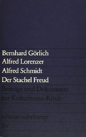 Seller image for Der Stachel Freud : Beitr. u. Dokumente zur Kulturismus-Kritik. (Nr 961) for sale by books4less (Versandantiquariat Petra Gros GmbH & Co. KG)