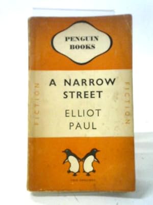Seller image for A Narrow Street [Penguin Book #588] for sale by World of Rare Books