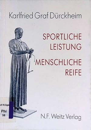 Bild des Verkufers fr Sportliche Leistung, menschliche Reife. zum Verkauf von books4less (Versandantiquariat Petra Gros GmbH & Co. KG)