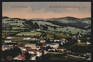 Bild des Verkufers fr Ansichtskarte Kreisbach-Wilhelmsburg /N.-Oe., Teilansicht mit Lederfabrik Flesch zum Verkauf von Bartko-Reher