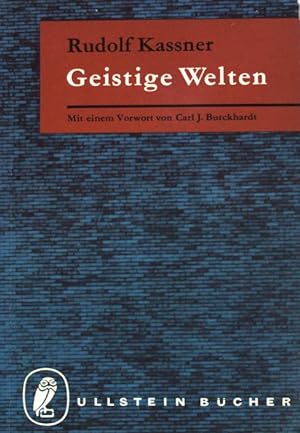 Bild des Verkufers fr Geistige Welten. (Nr 202) zum Verkauf von books4less (Versandantiquariat Petra Gros GmbH & Co. KG)